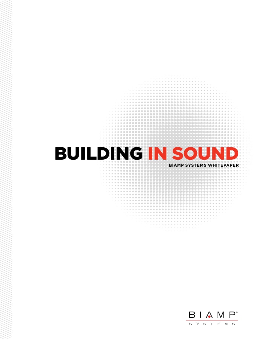 The cover of Building in Sound